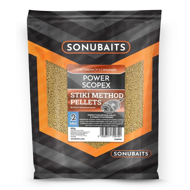 Sonubaits Stiki Method Pellets 2mm Power Scopex
