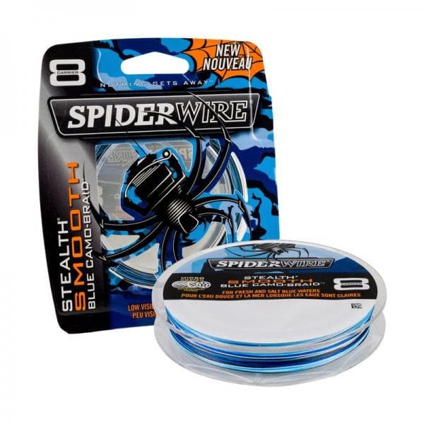Spiderwire Stealth Smooth 8 Blue Camo 0.15mm/16.5kg