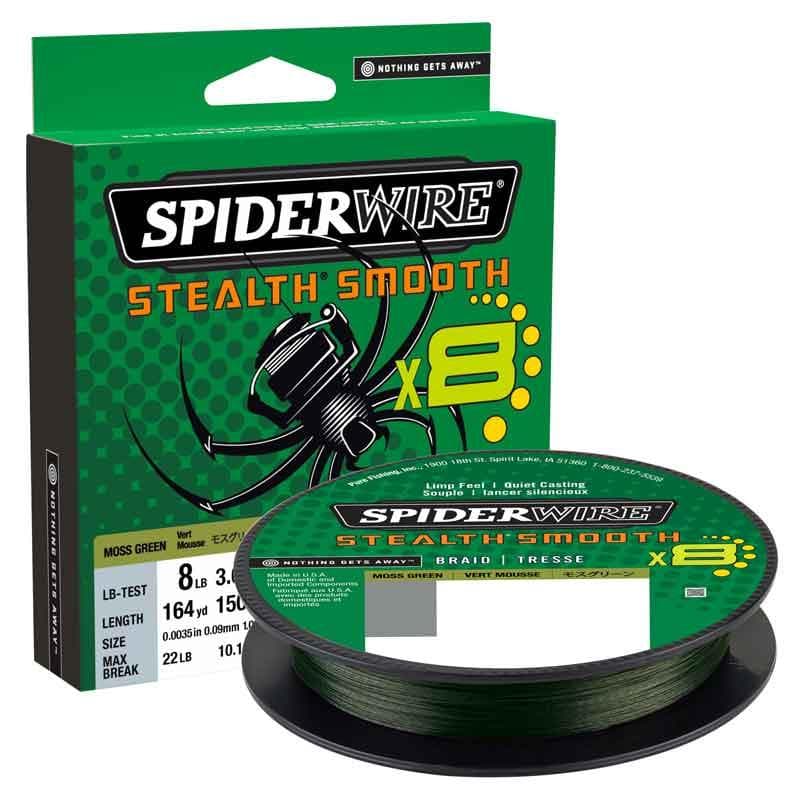 Spiderwire Stealth Smooth 8 Moss Green per meter 0.07mm 6.0kg