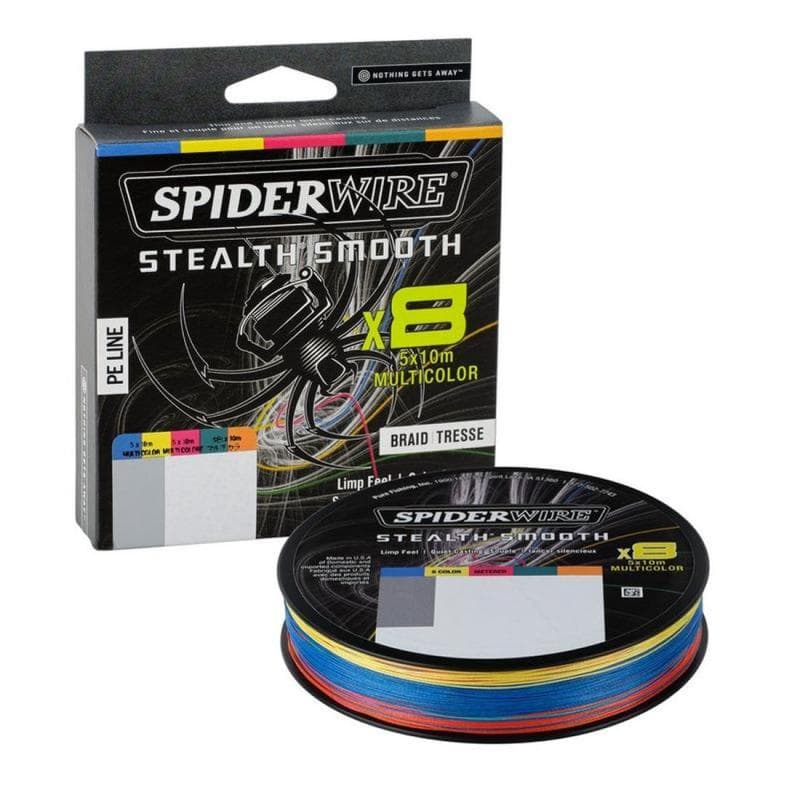Spiderwire Stealth Smooth 8 Multi Color 300m 0.23mm 23.6kg