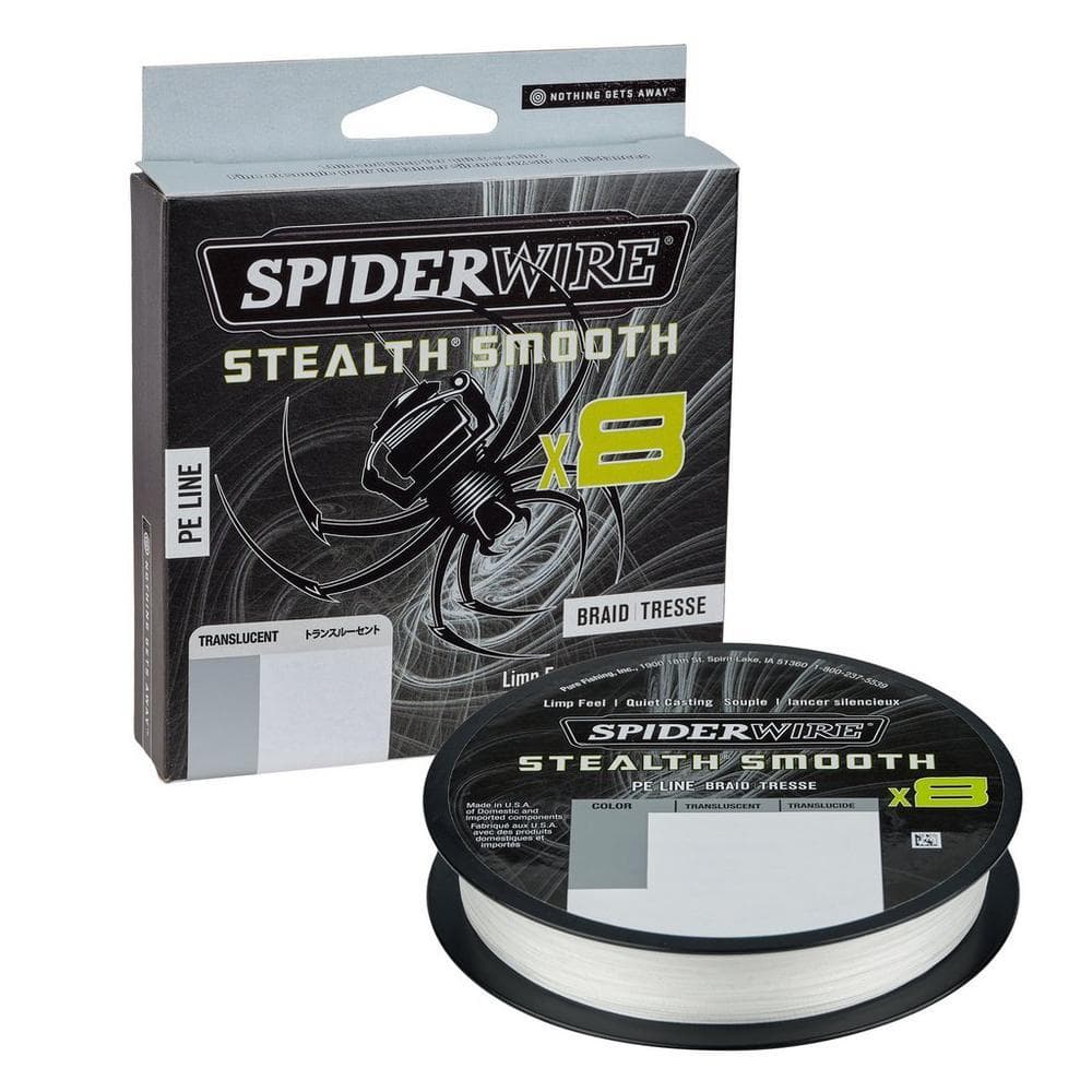 Spiderwire Stealth Smooth 8 Translucent per meter 0.11mm 10.3kg