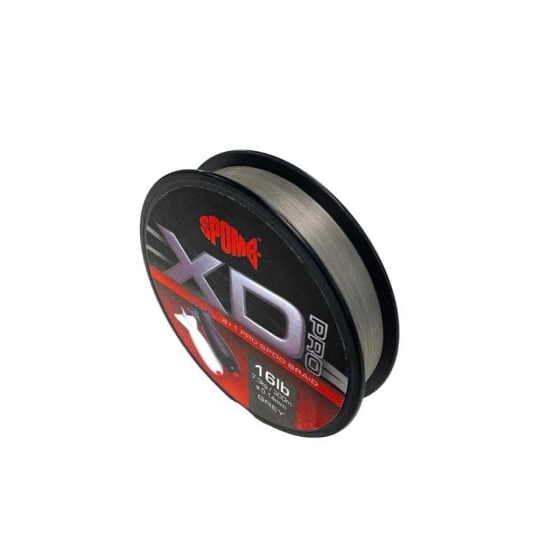 Spomb XD Pro Spod Braid Grey 8+1 0.14mm 16lbs - foto 2