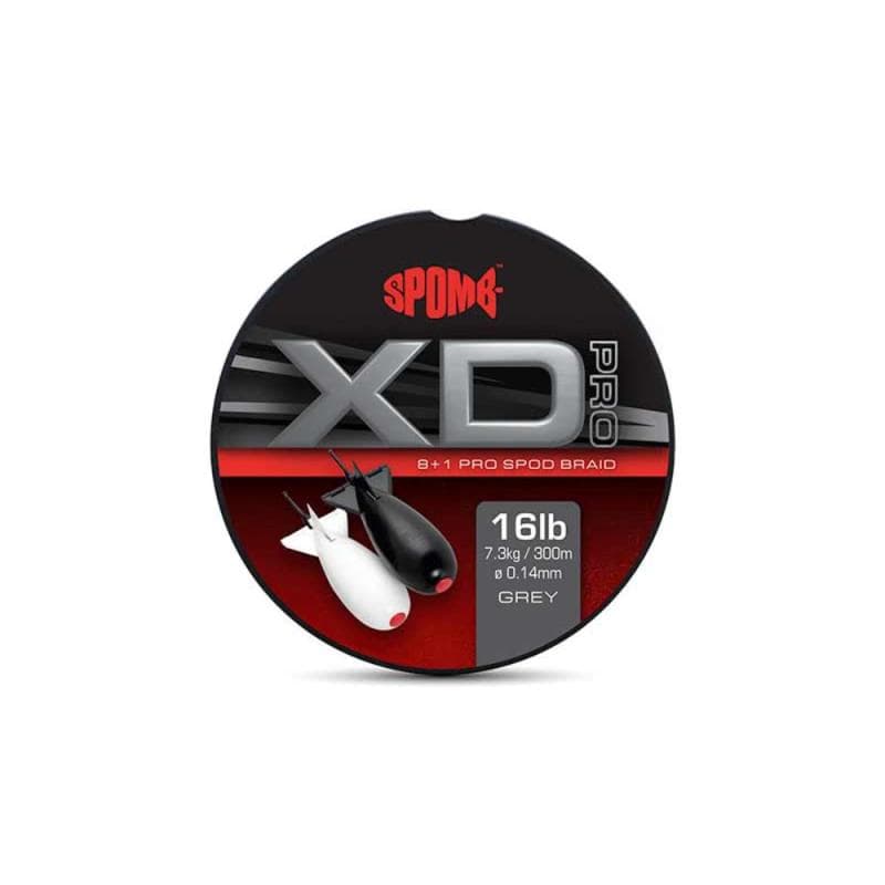 Spomb XD Pro Spod Braid Grey 8+1 0.14mm 16lbs