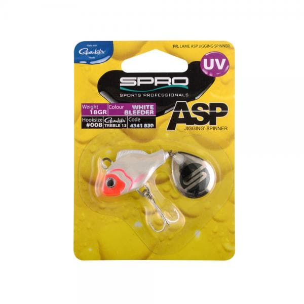 Spro ASP Spinner UV 14g White Bleeder - foto 2