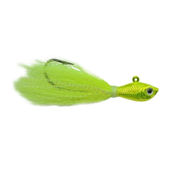 Spro Bucktail Jig 1/2oz Crazy Chartreuse