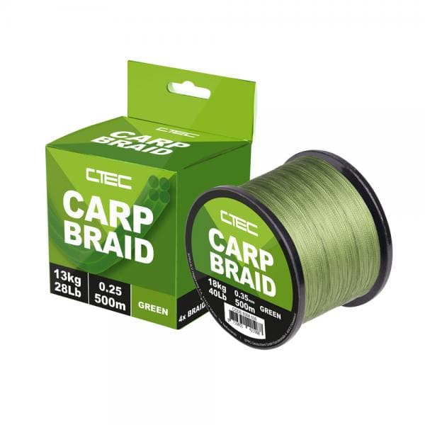 Spro CTEC Carp Braid Green 500m 0.30mm