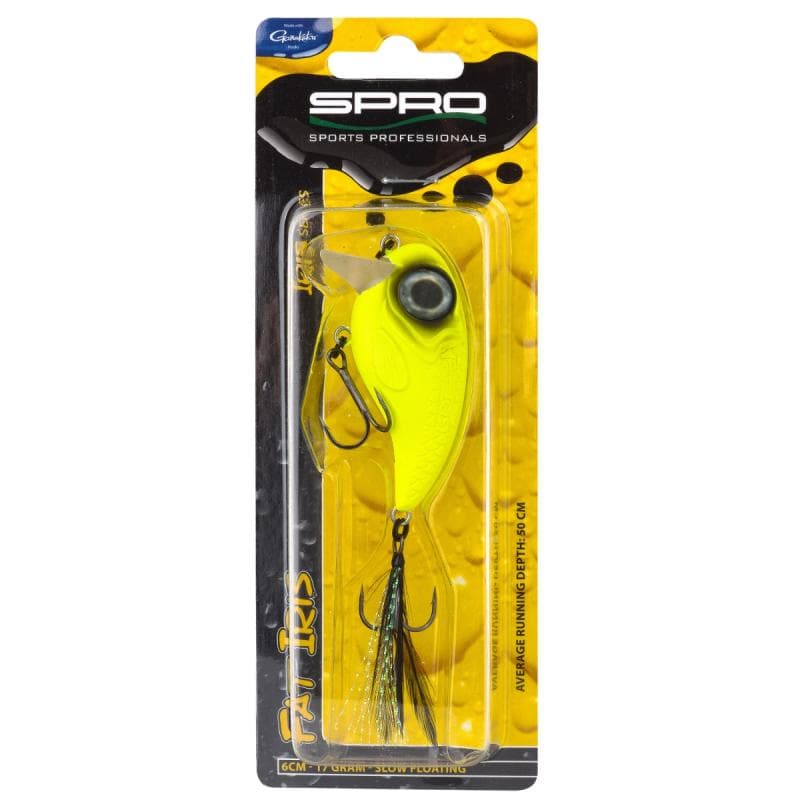 Spro Fat Iris 60 17gr Yellow Chart - foto 2