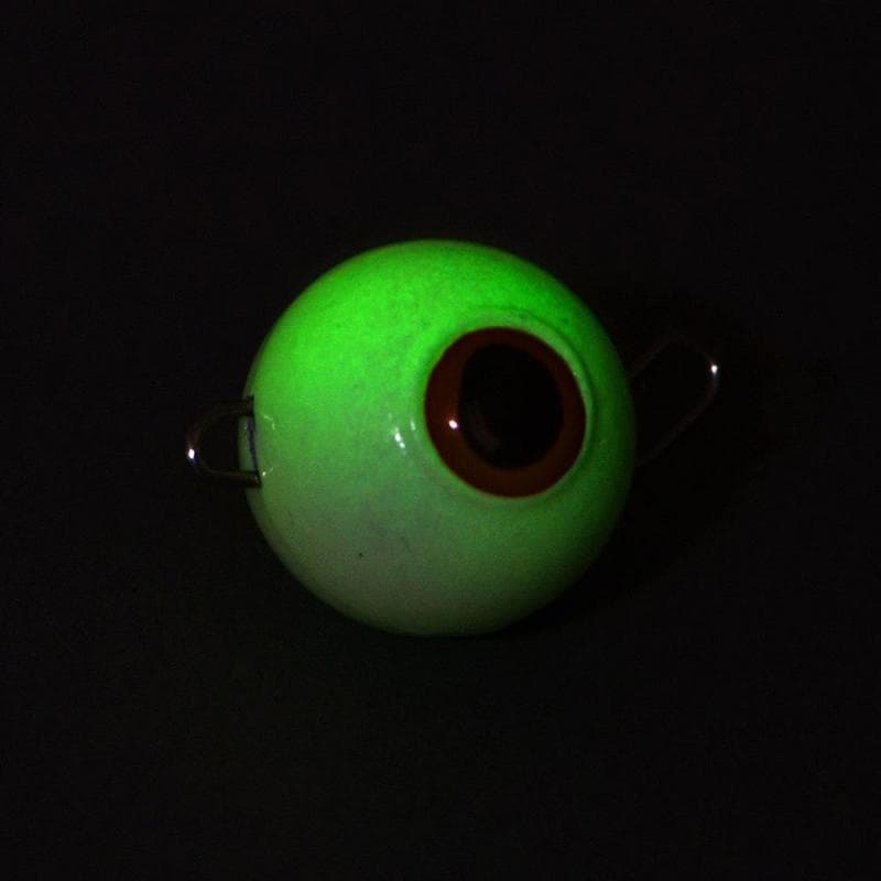 Spro Freestyle Eyed Bottom Jigs Glow White 10g - foto 4