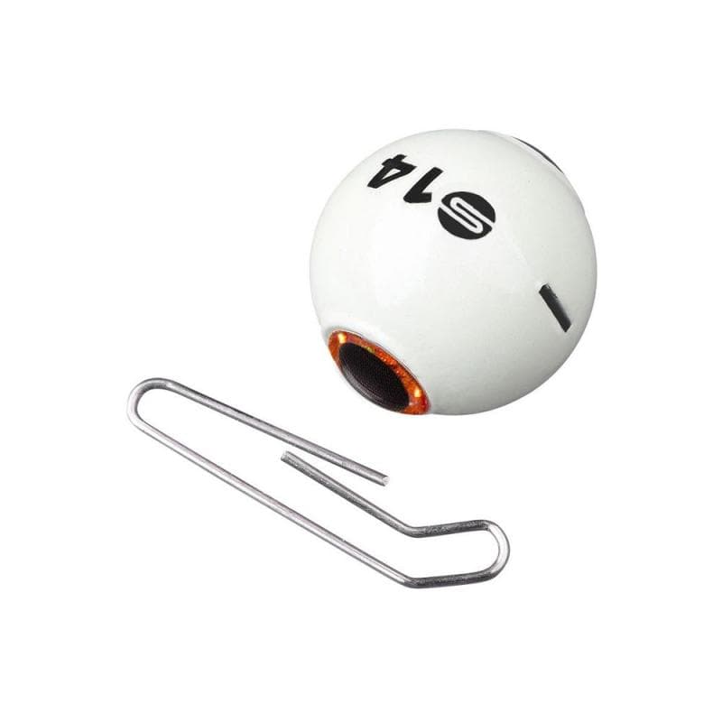 Spro Freestyle Eyed Bottom Jigs Glow White 14g - foto 2