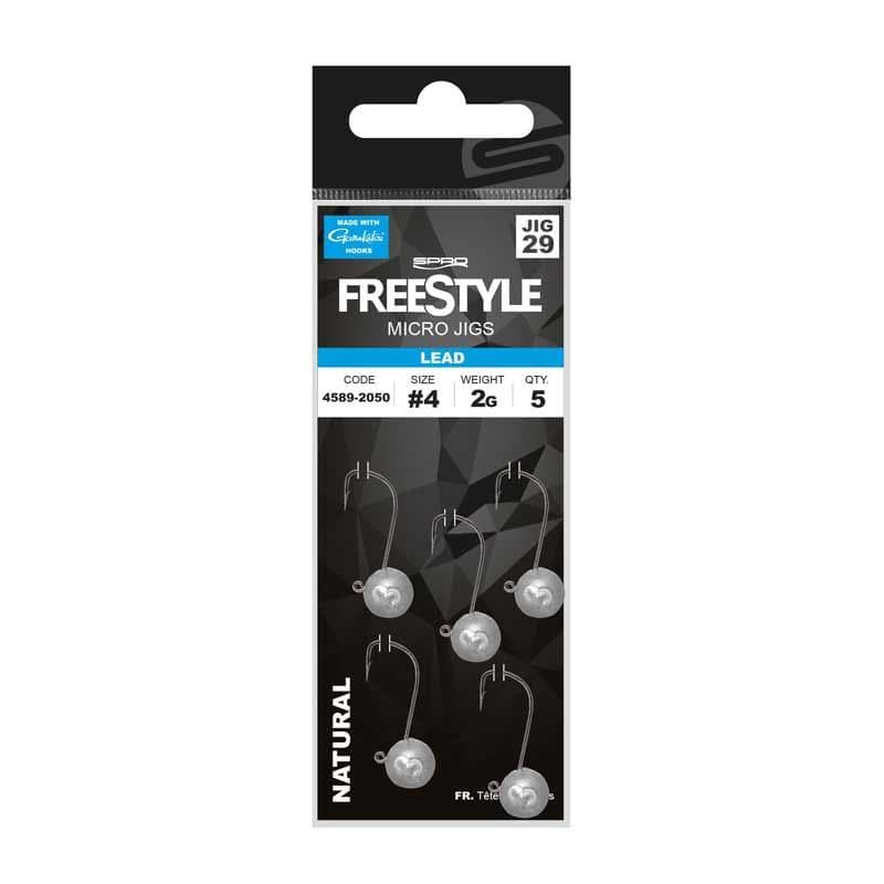 Spro Freestyle Micro Jig 29 Natural 2g Size 2
