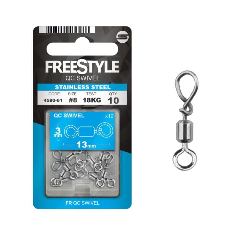 Spro Freestyle QC Swivel Size 8 18kg