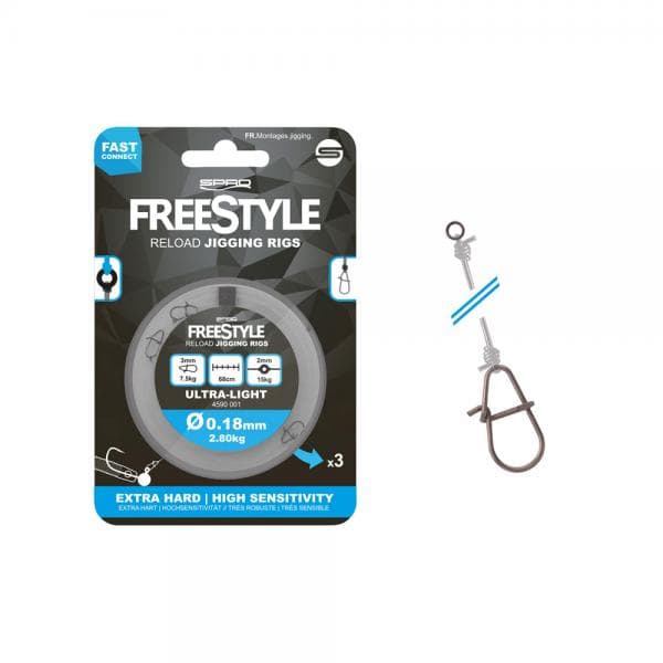 Spro Freestyle Reload Jig Rig 0.18mm