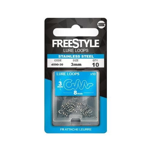 Spro Freestyle Reload Stainless Lure Loop 3x8mm - foto 3