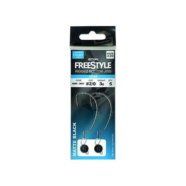 Spro Freestyle Rigged Bottom Jigs #1 3g