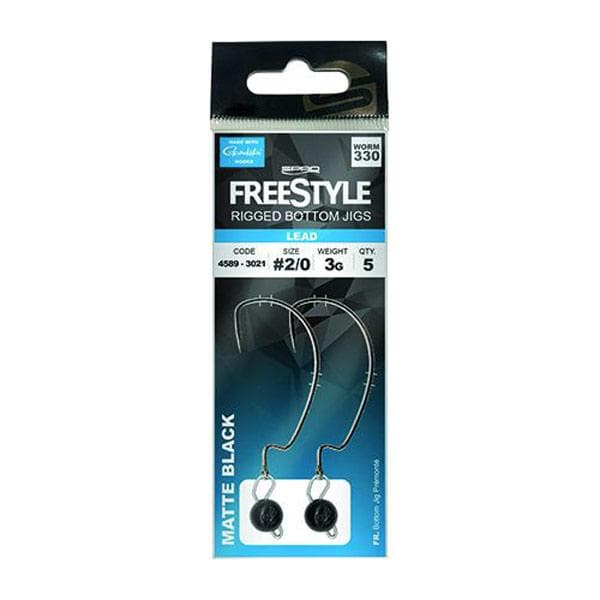 Spro Freestyle Rigged Bottom Jigs #3/0 5g