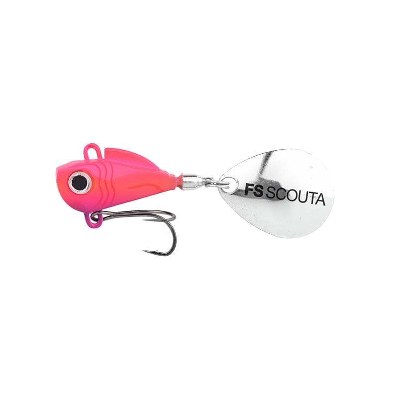Spro Freestyle Scouta Jig Spinner 6g Fluoro Pink