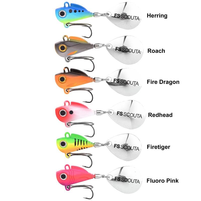 Spro Freestyle Scouta Jig Spinner 6g Roach - foto 2