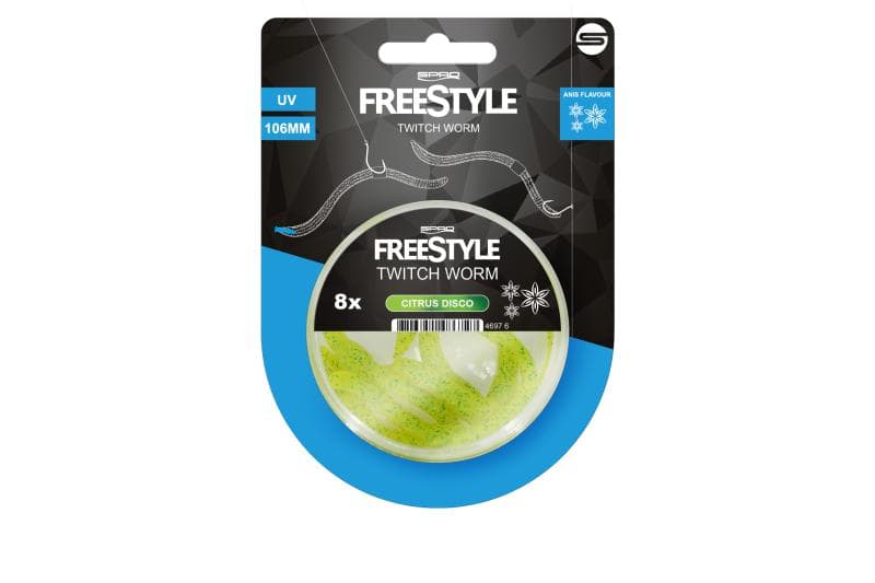 Spro Freestyle Twitch Worm Citrus Disco - foto 2