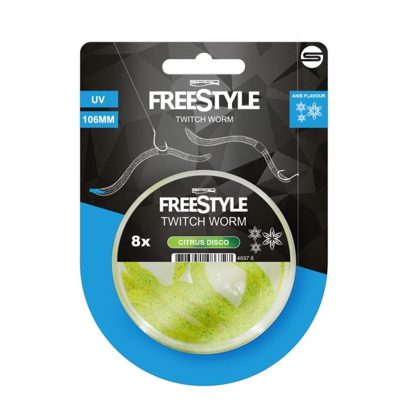Spro Freestyle Twitch Worm Orange - foto 2