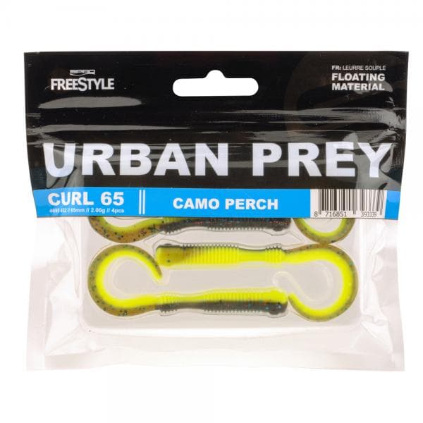 Spro Freestyle Urban Prey Curl 65mm Bue Disco - foto 3