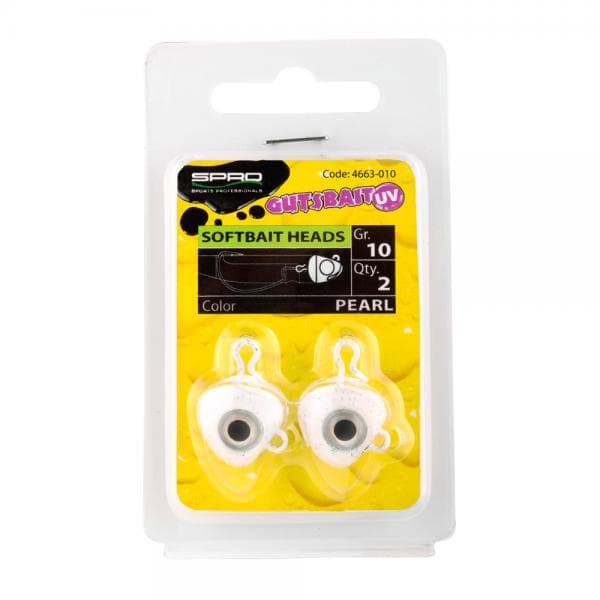 Spro Gutsbait UV Heads 10g