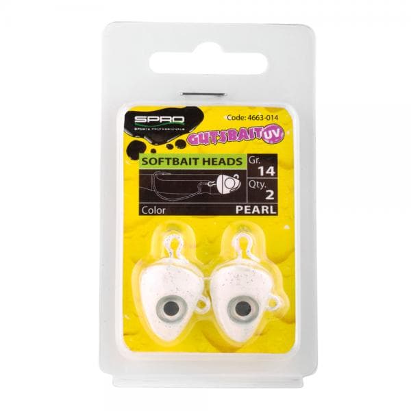 Spro Gutsbait UV Heads 14g