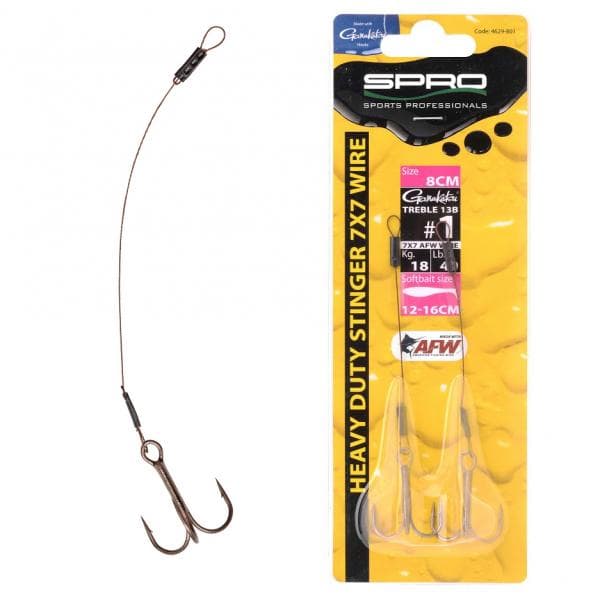 Spro Heavy Duty Stinger 7x7 AFW Treble 13B #1 - 8cm