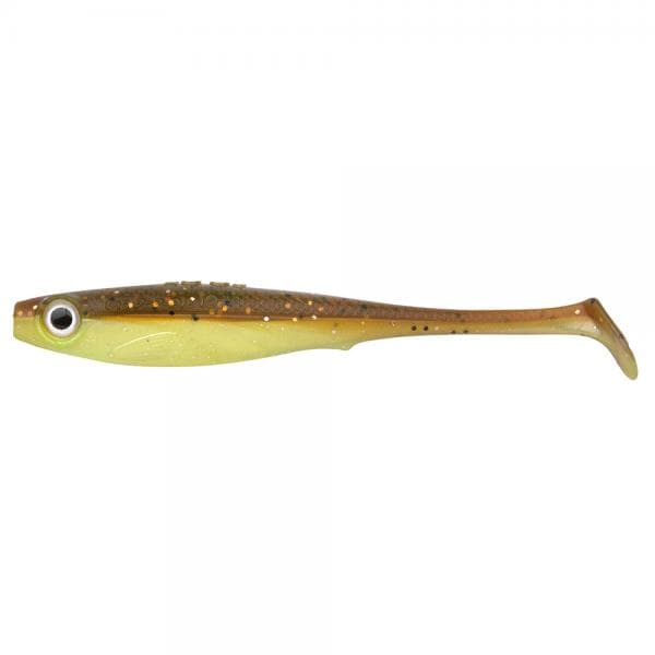 Spro Iris Popeye 120 Shad UV Brown Chartreuse
