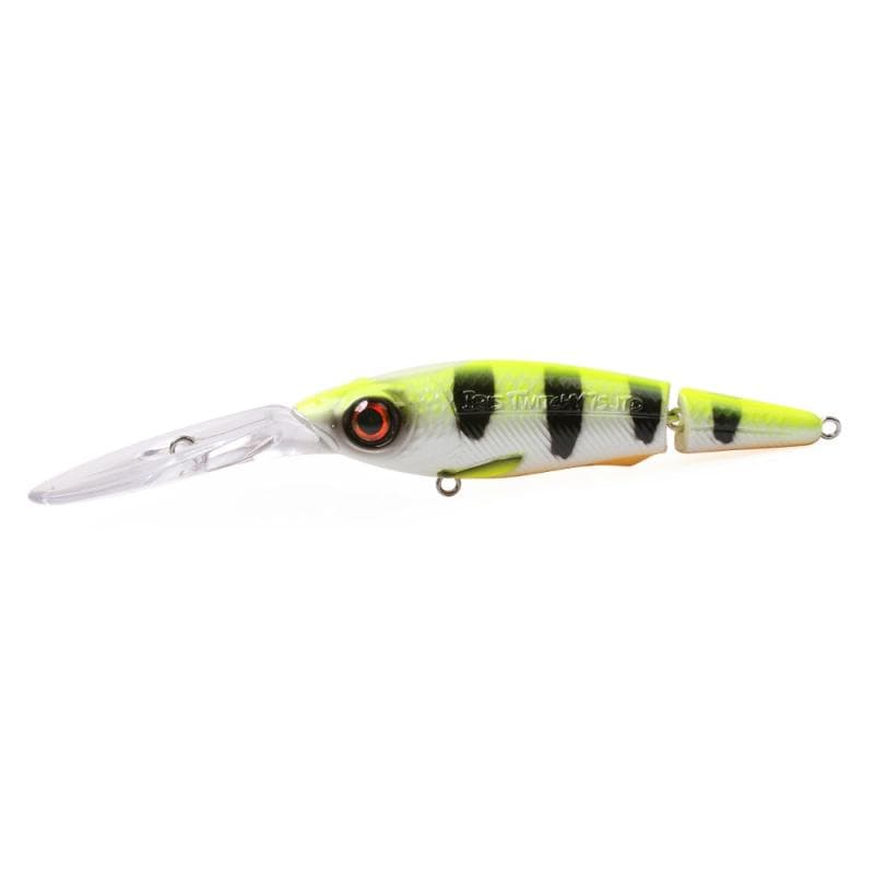 Spro Iris Twitchy Jointed 75 JTD DR Hot Perch