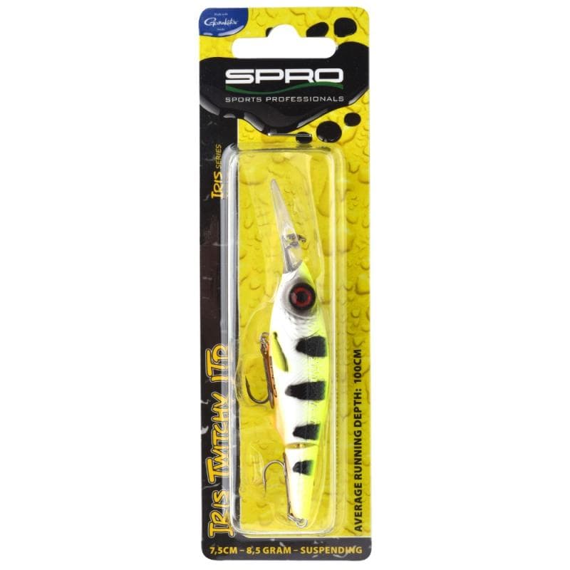 Spro Iris Twitchy Jointed 75 JTD Hot Perch - foto 2