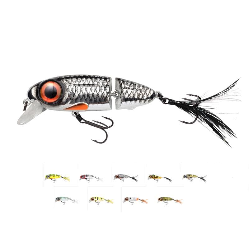 Spro Iris Underdog Jointed 100 Hot Perch