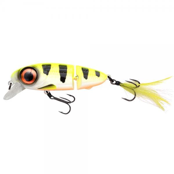 Spro Iris Underdog Jointed 80 Hot Perch