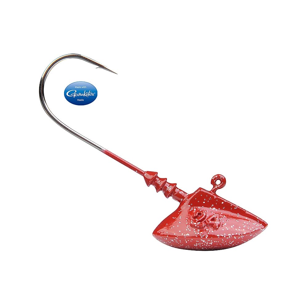 Spro Jig Erie Red Glitter 5/0 28gr/2st.