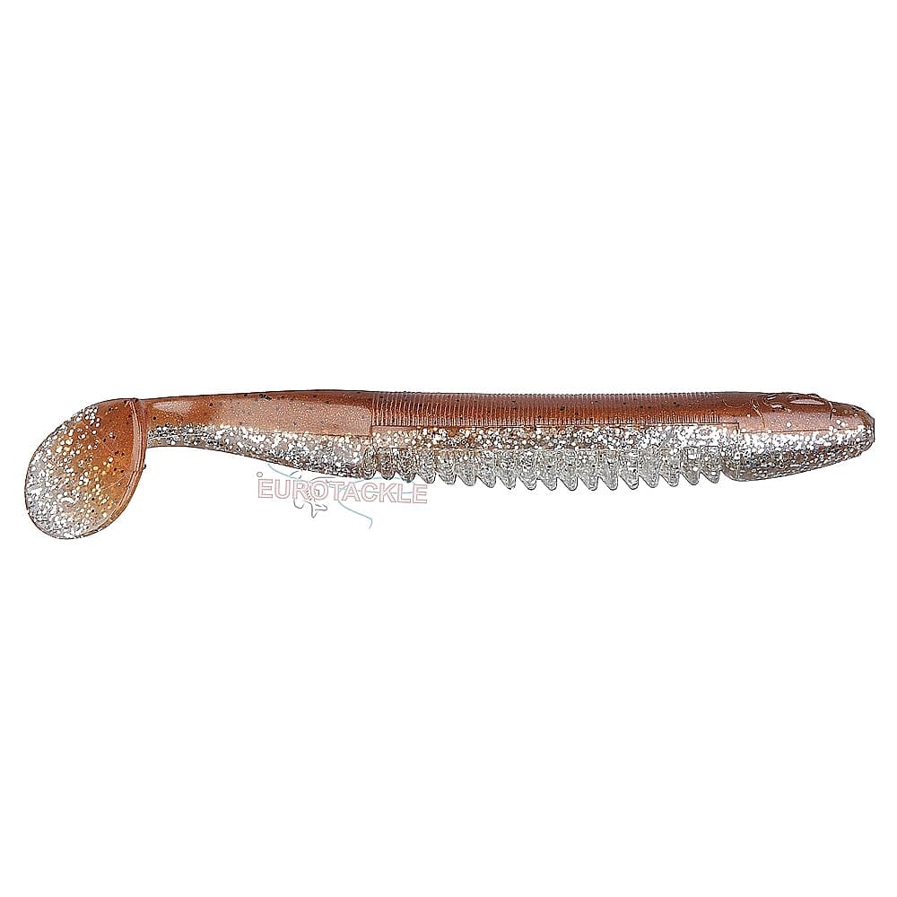 Spro Komodo Shad 9cm 5st Brown Glitter