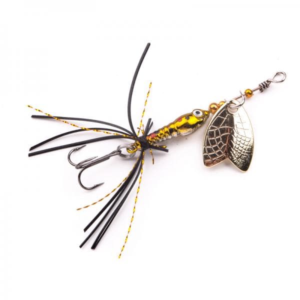 Spro Larva Mayfly Micro Spinner Brown Trout 5cm 4g TH