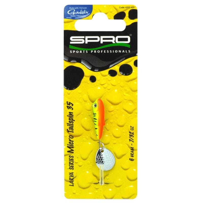 Spro Larva Micro Tailspin 35 Firetiger - foto 2