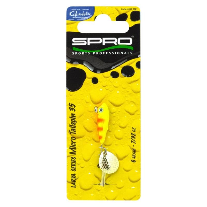 Spro Larva Micro Tailspin 35 UV Sunburst - foto 2