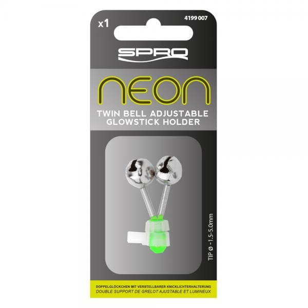 Spro Neon Twin Bell Adjustable Glowstick Holder Tip 1.5-5.0mm - foto 2