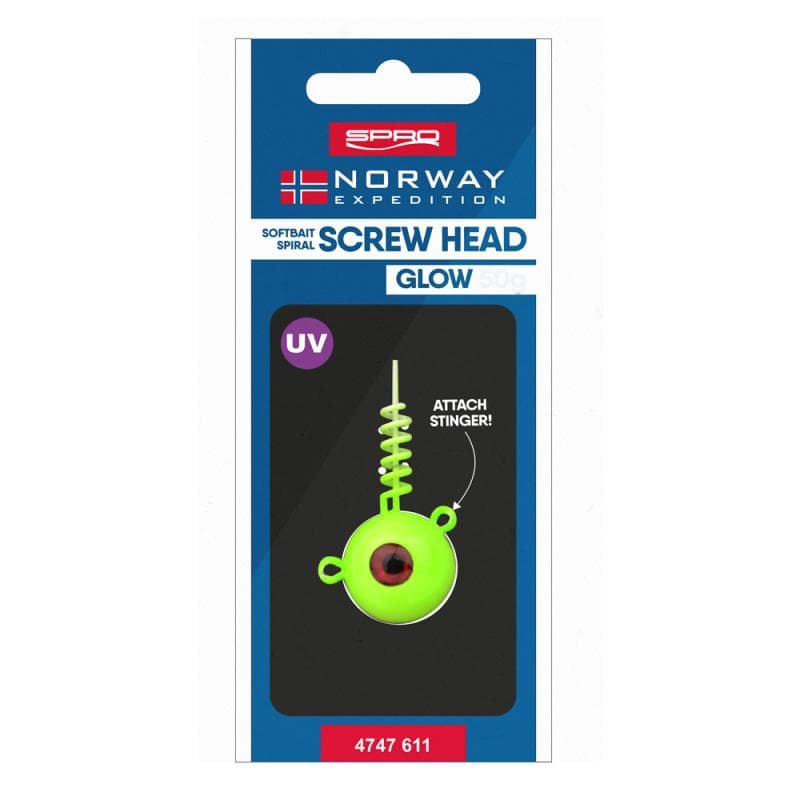 Spro Norway Screw-In Head Glow 120g - foto 2