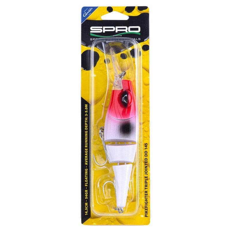 Spro Pikefighter Triple Jointed 145DD UV Redhead - foto 3