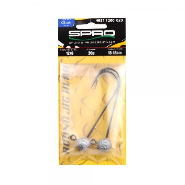 Spro Round Jighead HD 90-Special Jig 12/0 30gr/2st - foto 2
