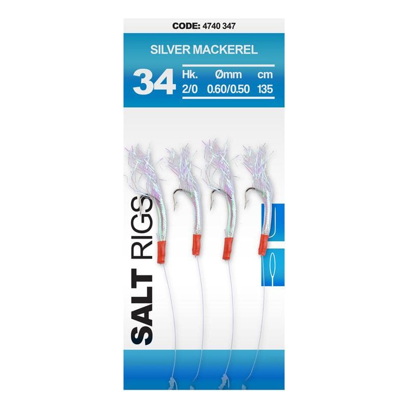 Spro Salt Rig #34 135cm Silver Mackerel