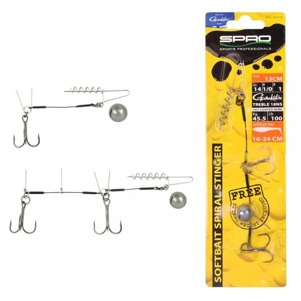 Spro Softbait Spiral Stinger 7cm - 7g #2 - foto 3