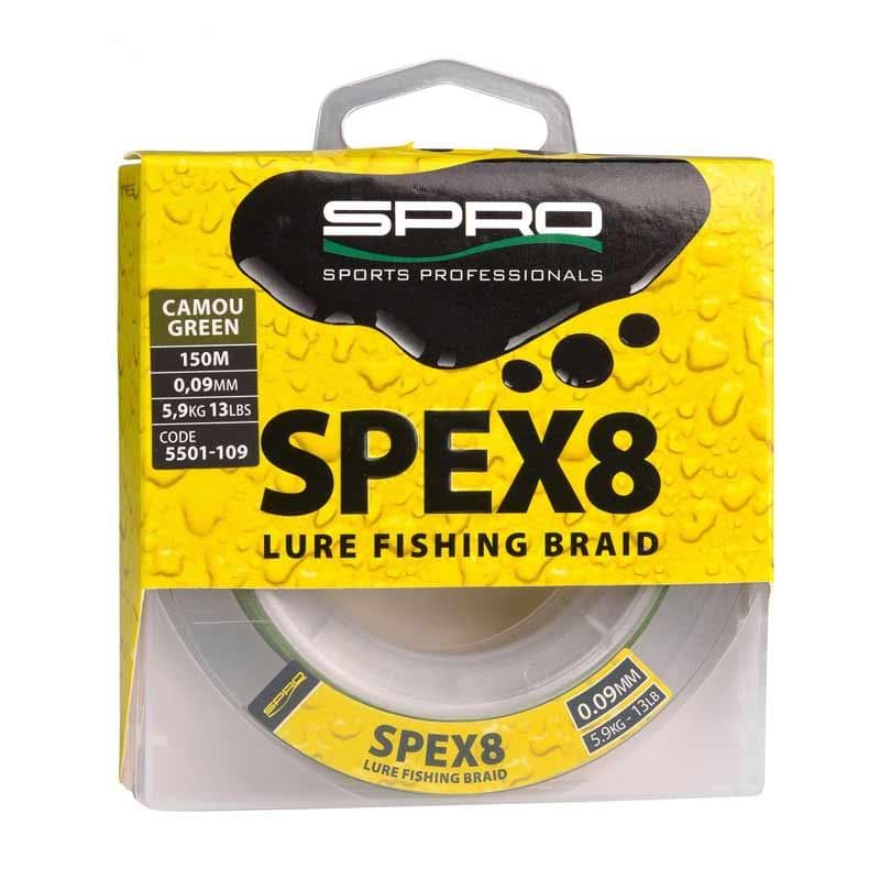 Spro Spex8 Braid Camo Green 150m 0.30mm 22,7kg