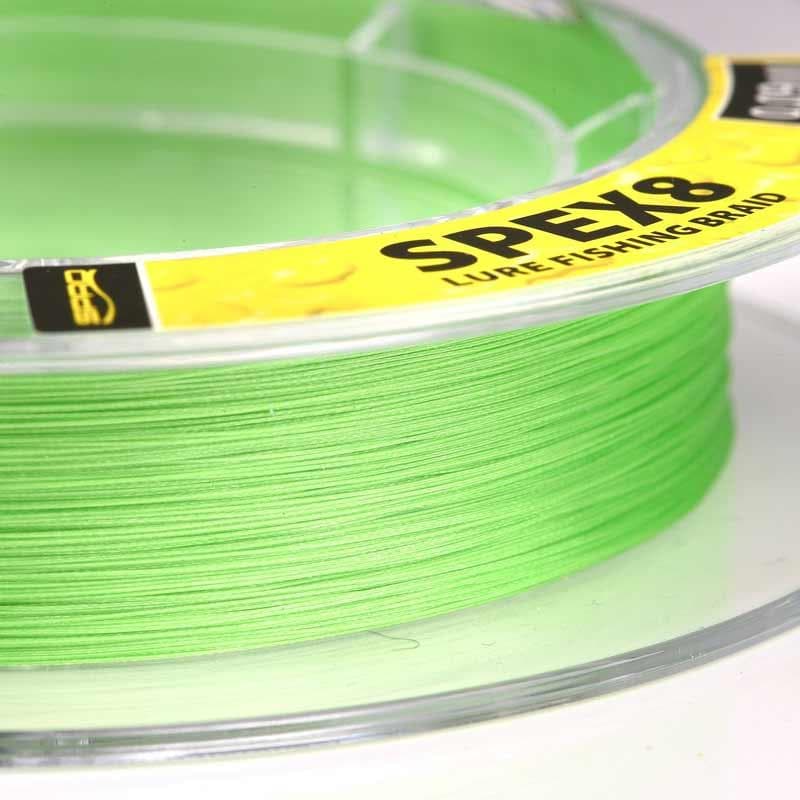 Spro Spex8 Braid Lime Green 150m 0.12mm 8.2kg - foto 4