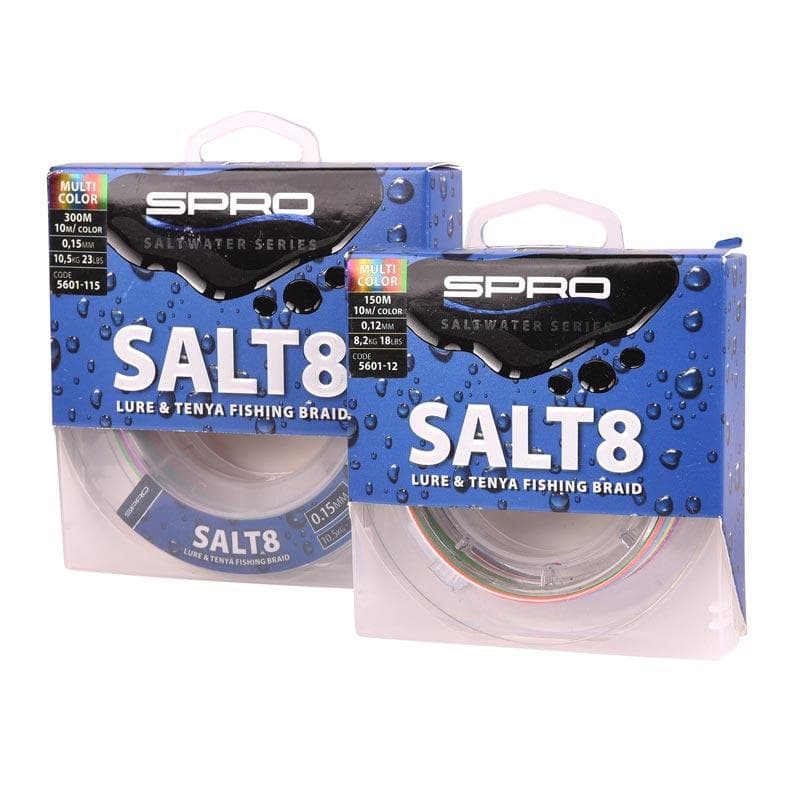 Spro Spex8 Multicolor Salt! 150m 0.18mm