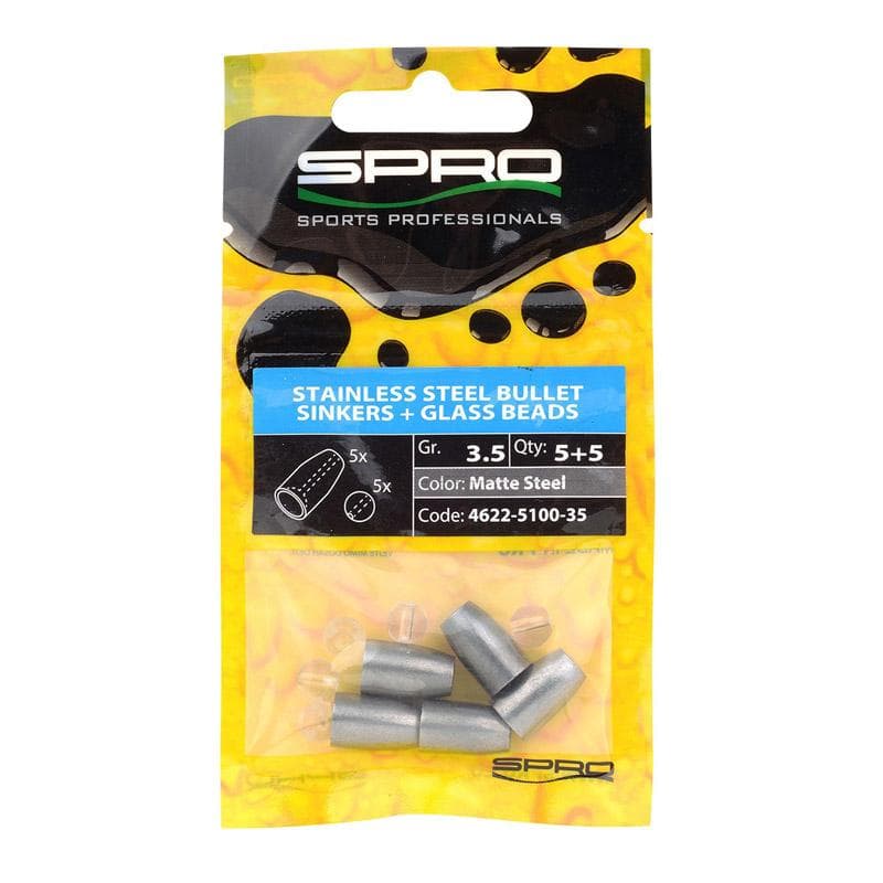 Spro Stainless Steel Bullet Sinkers 1.8g - foto 2