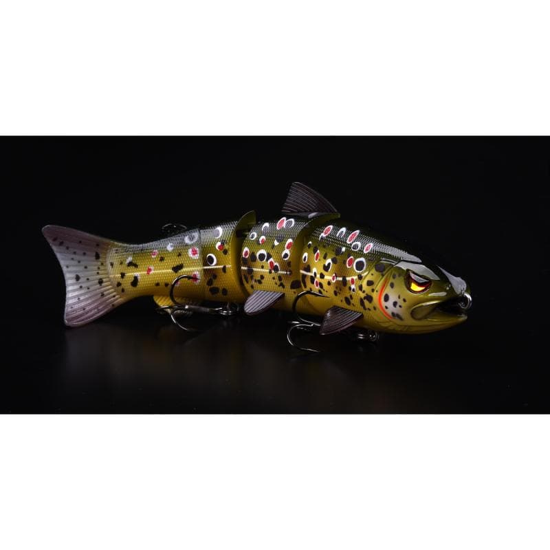 Spro Swimbait 8'' UV Slow Sinking Brown Trout - foto 3