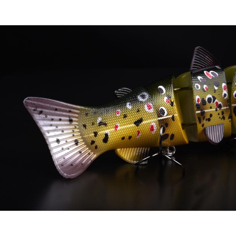 Spro Swimbait 8'' UV Slow Sinking Brown Trout - foto 5