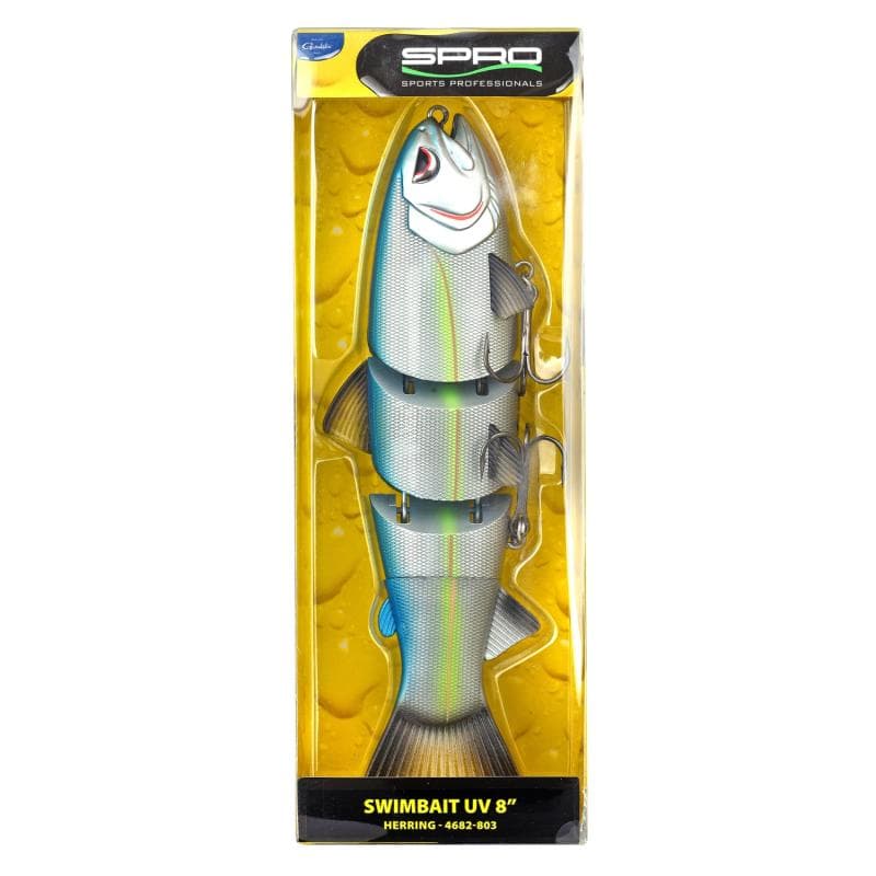 Spro Swimbait 8'' UV Slow Sinking Herring - foto 2